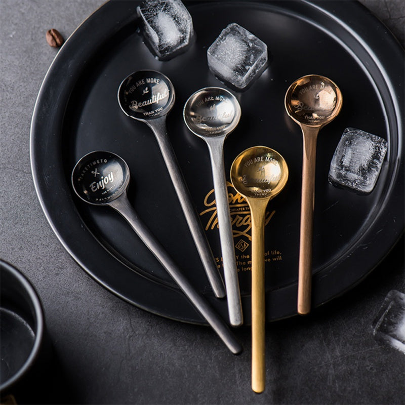 Vintage Nordic Coffee Spoon Set